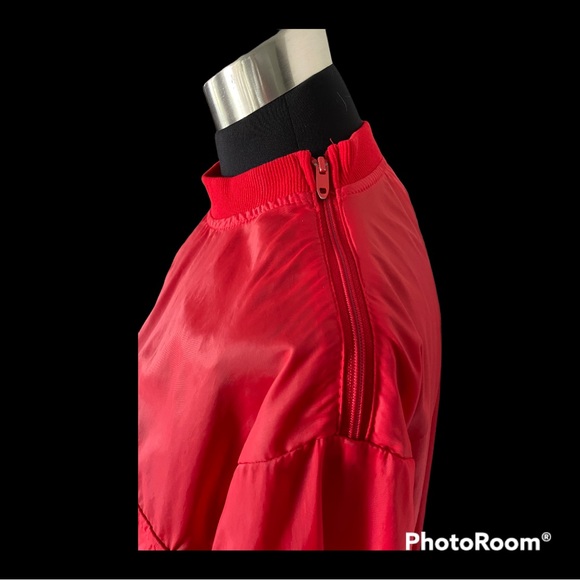 Sale! Vintage 70s Wiman Apparel Red Light Weight Windbreaker - Picture 2 of 9